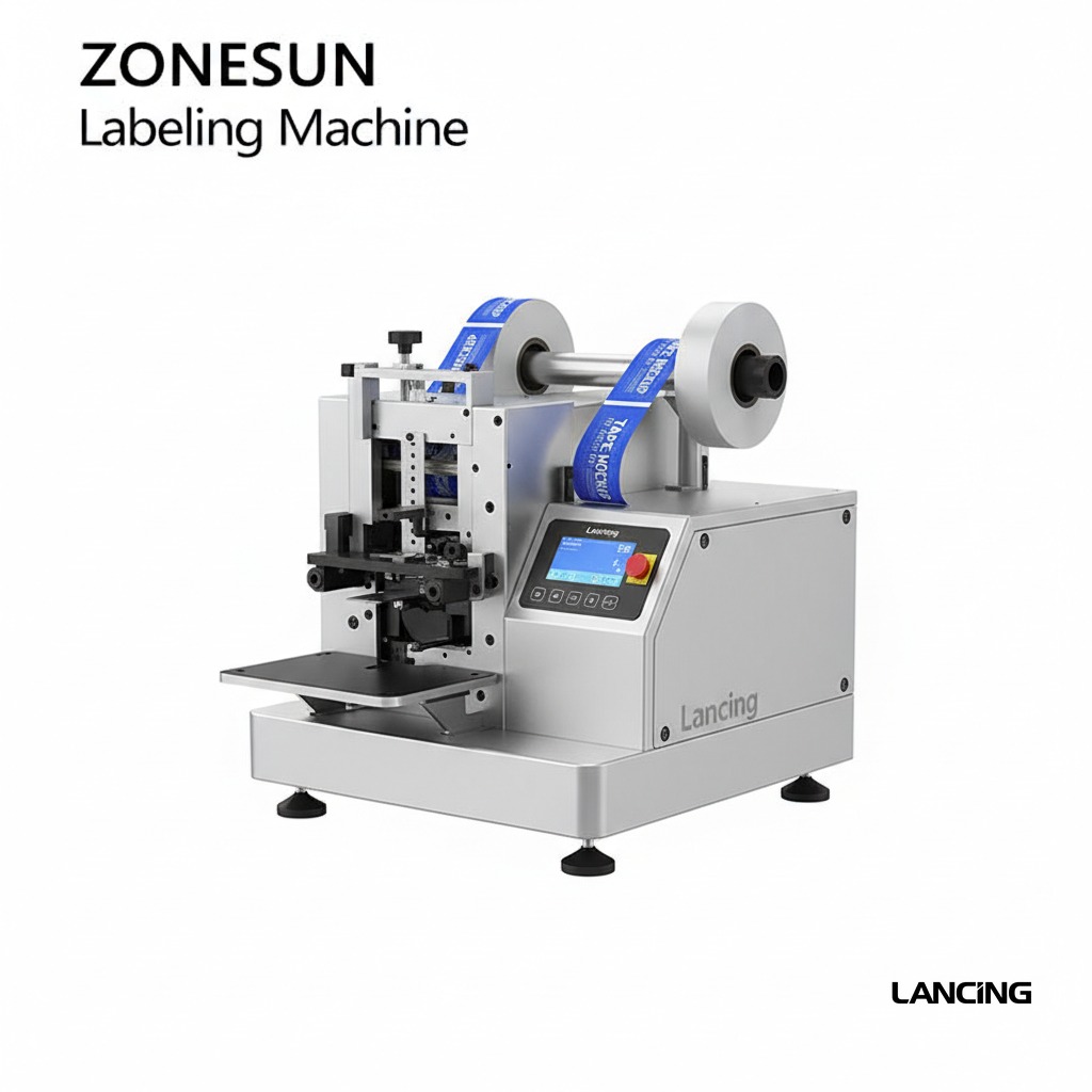 Detergent Bottles Double-Sided Labeling Machine view 3