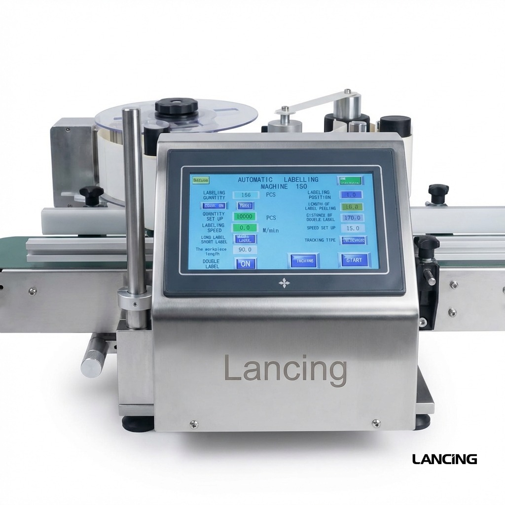 Flat Surface Labeling Machine view 2