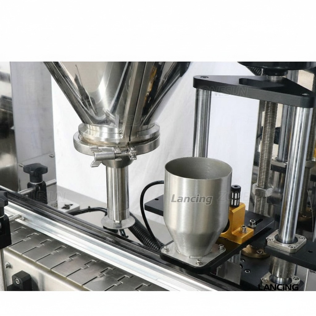 LU-FM4A Servo Powder Filling Machine view 4
