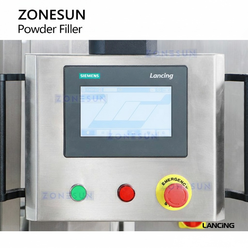 LU-FM7A Automatic Rotary Auger Powder Filling Machine view 3