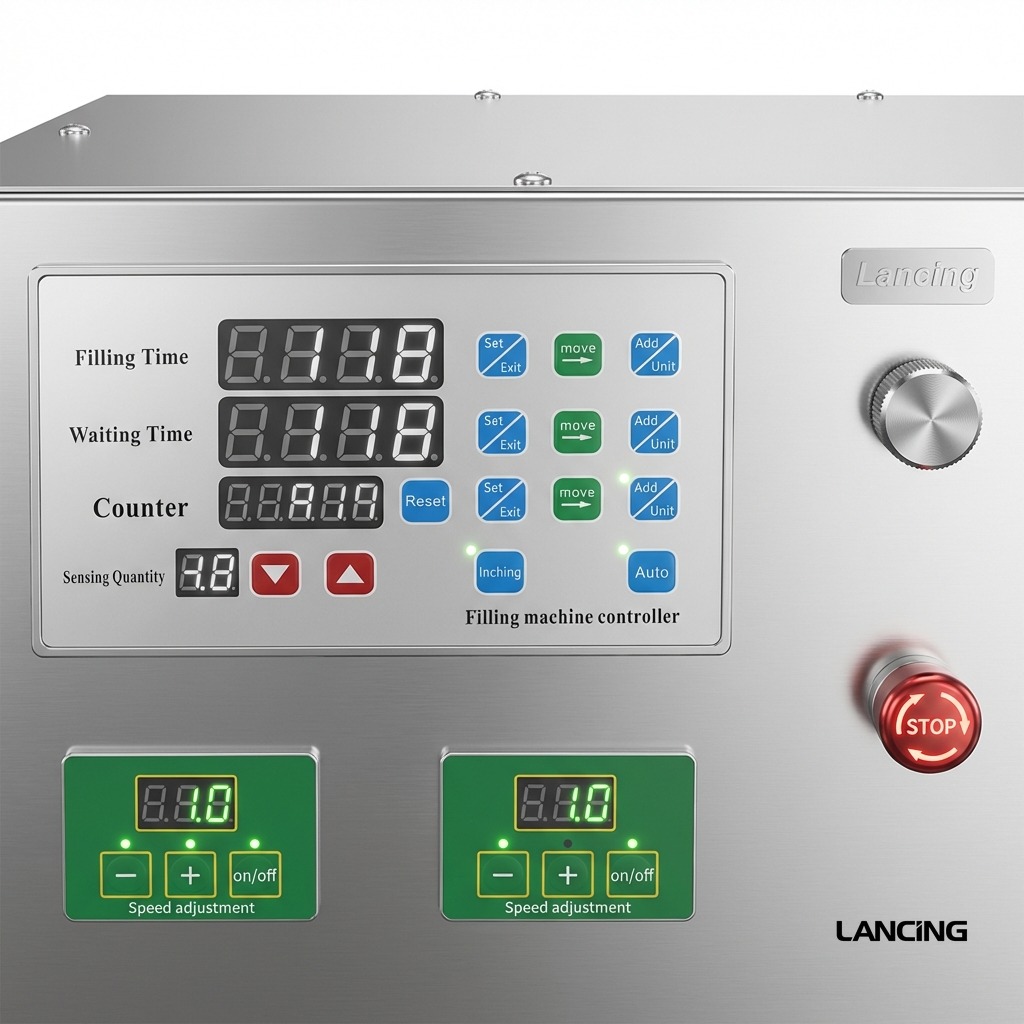 LU-DTDP2 Desktop Liquid Filling Machine view 2