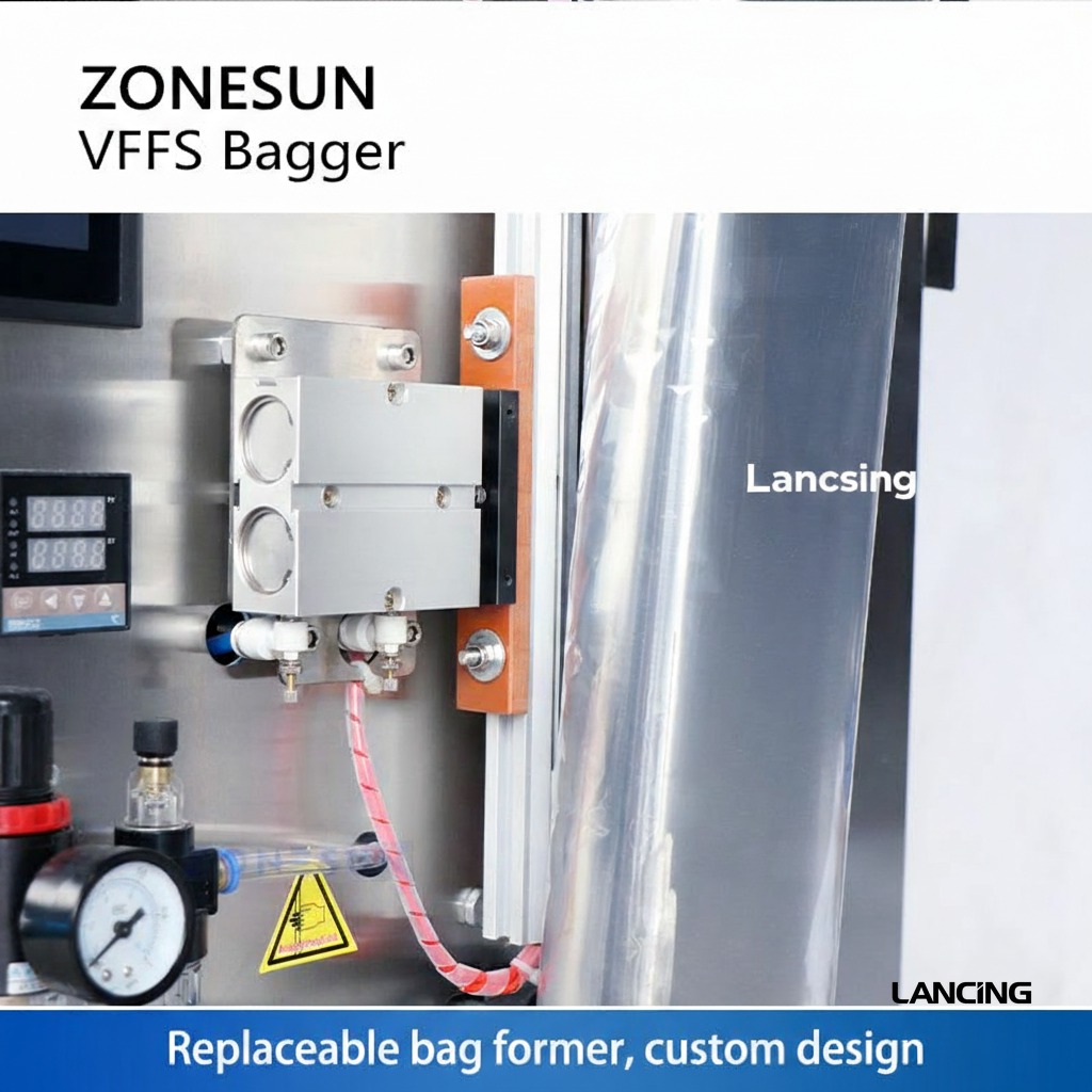 Back Seal Granule Pouch Filling & Sealing Machine view 4