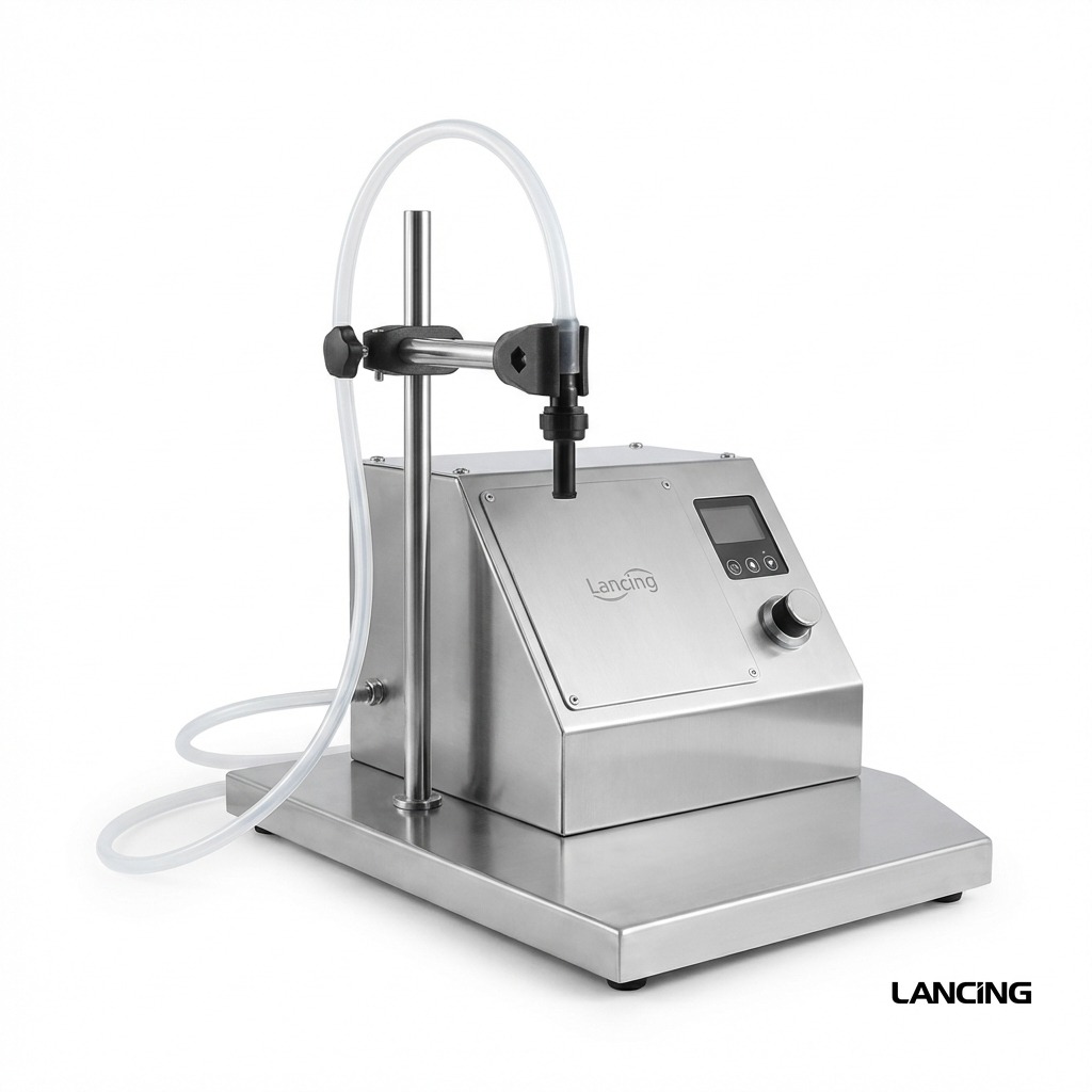 Diaphragm Pump Water Oil Liquid Filling Machine view 3