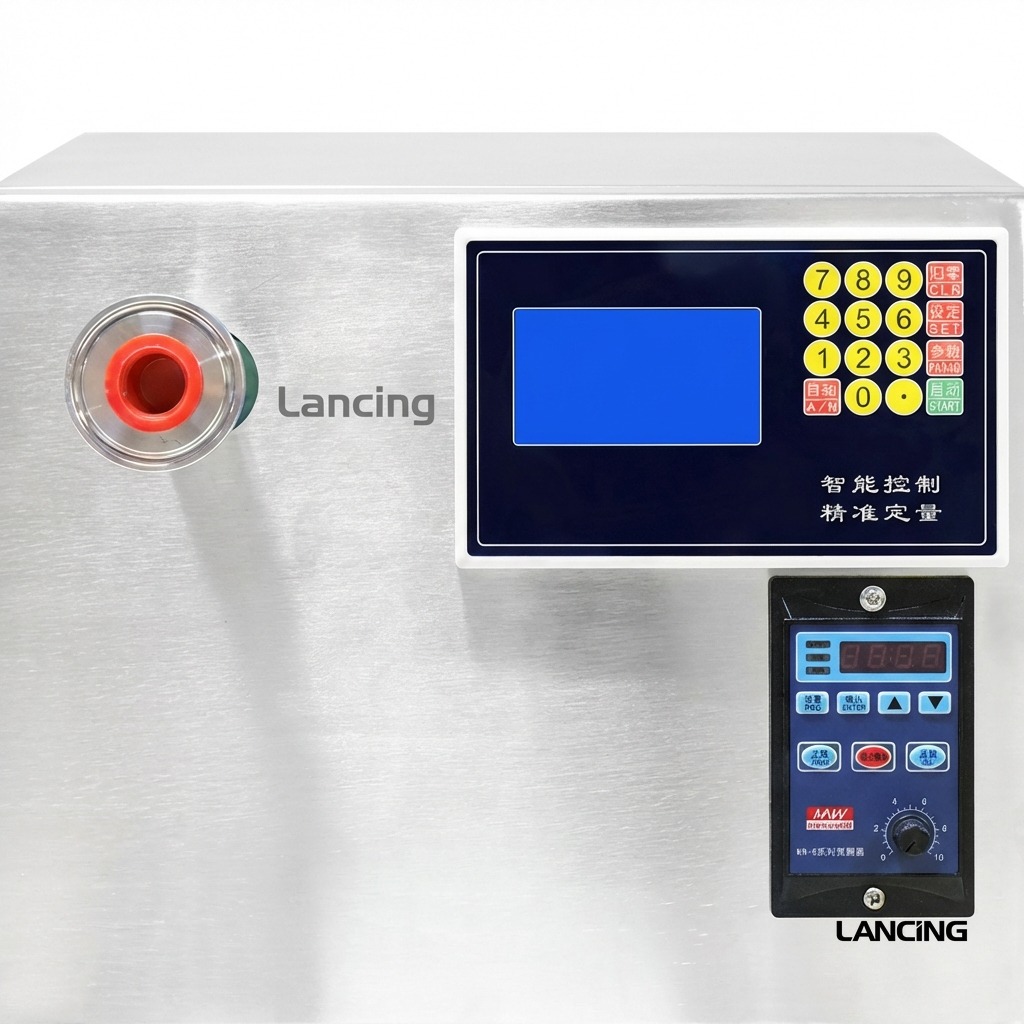 LU-GPW1 High Flow Gear Pump Liquid Weighing Filling Machine view 3