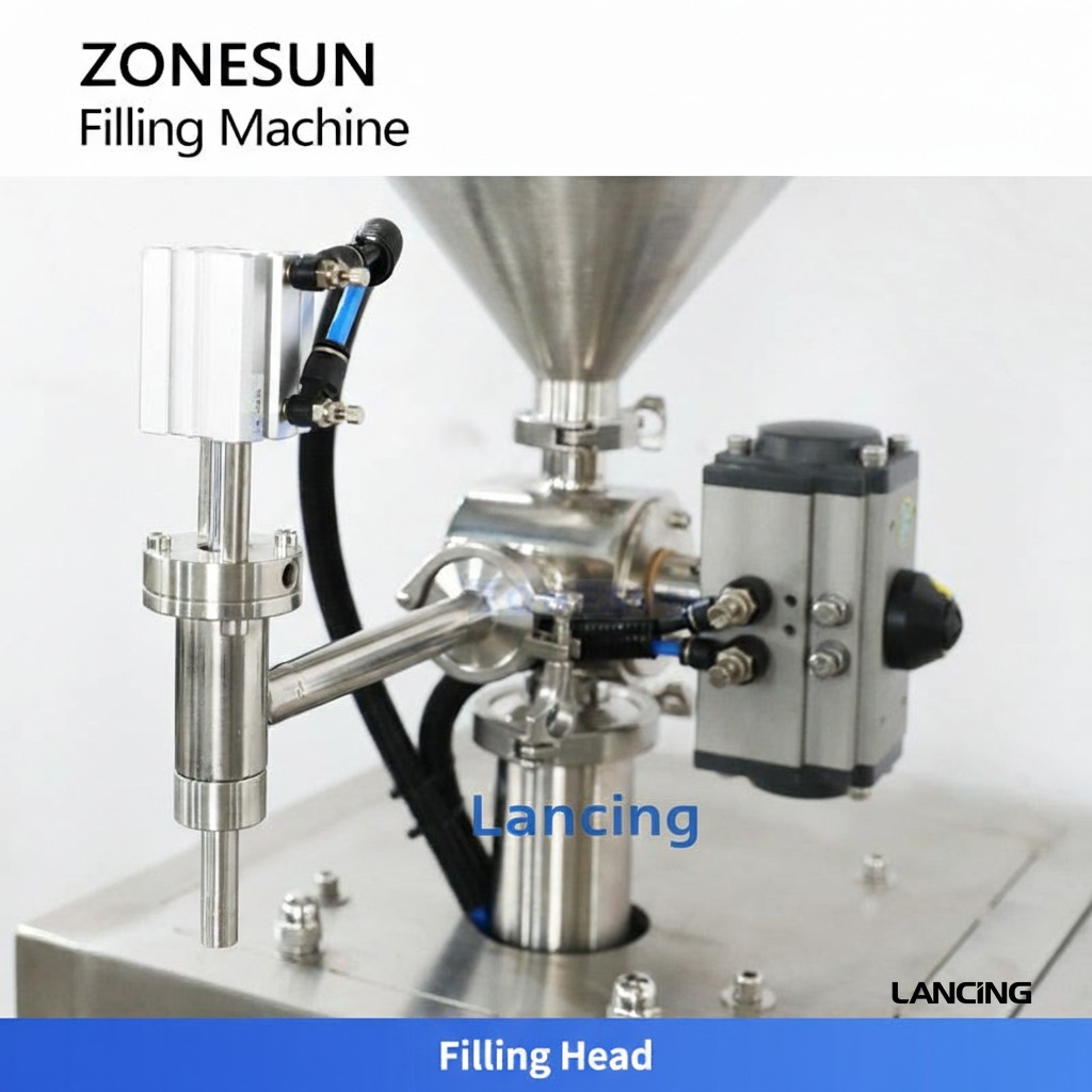 LU‑GTSM1 Semi‑auto Servo Motor Paste Filling Machine view 3