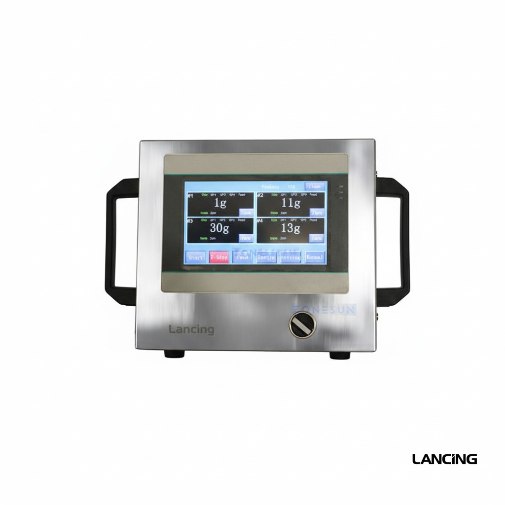 LU-GW4 Automatic 4 Heads Granule Weighing Filling Machine view 2