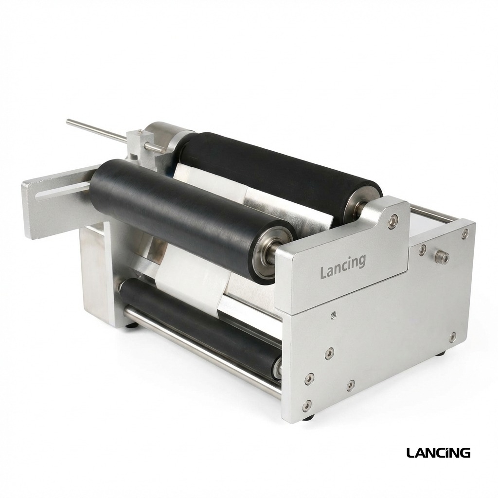 Semi-Auto Round Bottle Labeling Machine view 4
