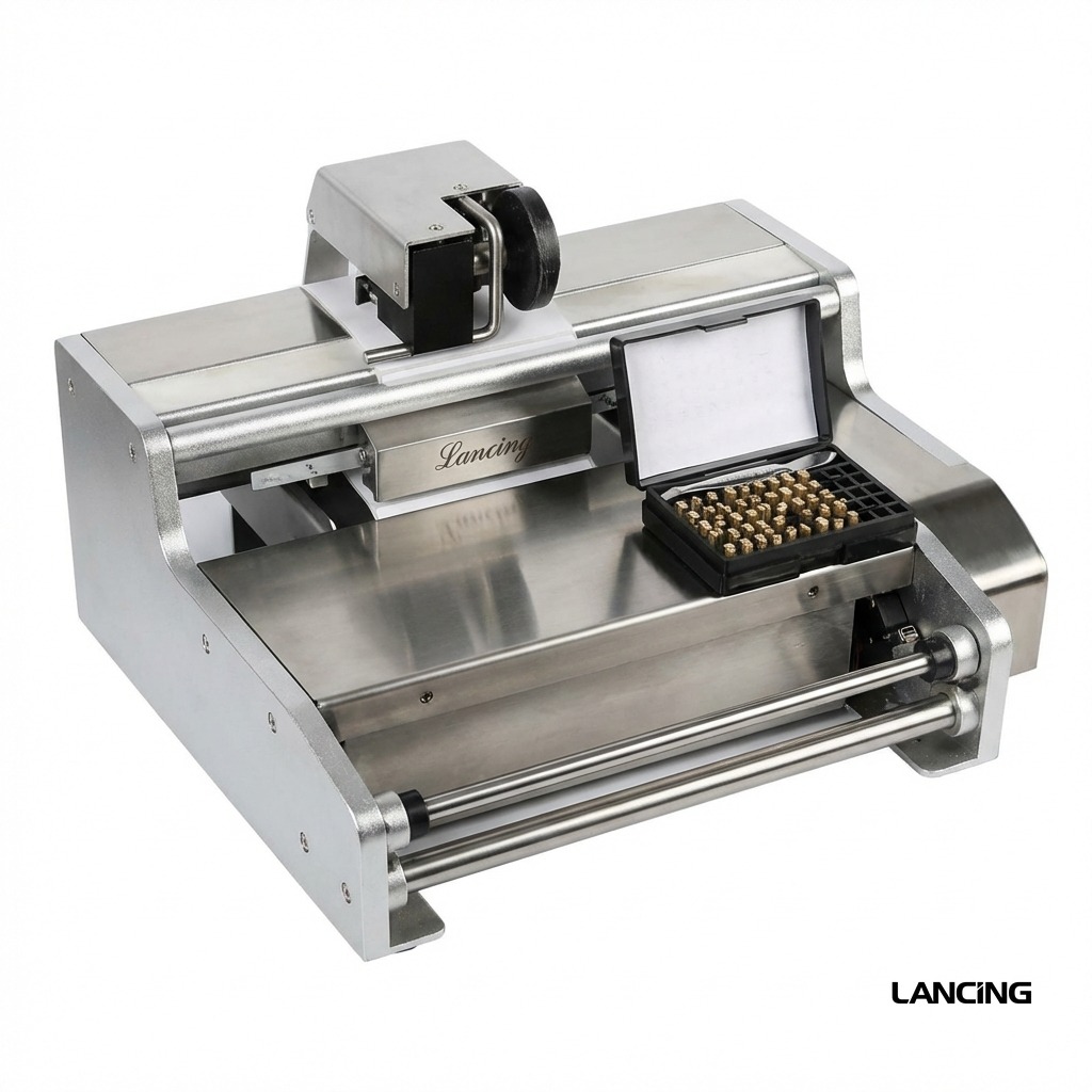 LU‑TB50D/T Semi Automatic Round Bottle Labeling Machine view 2