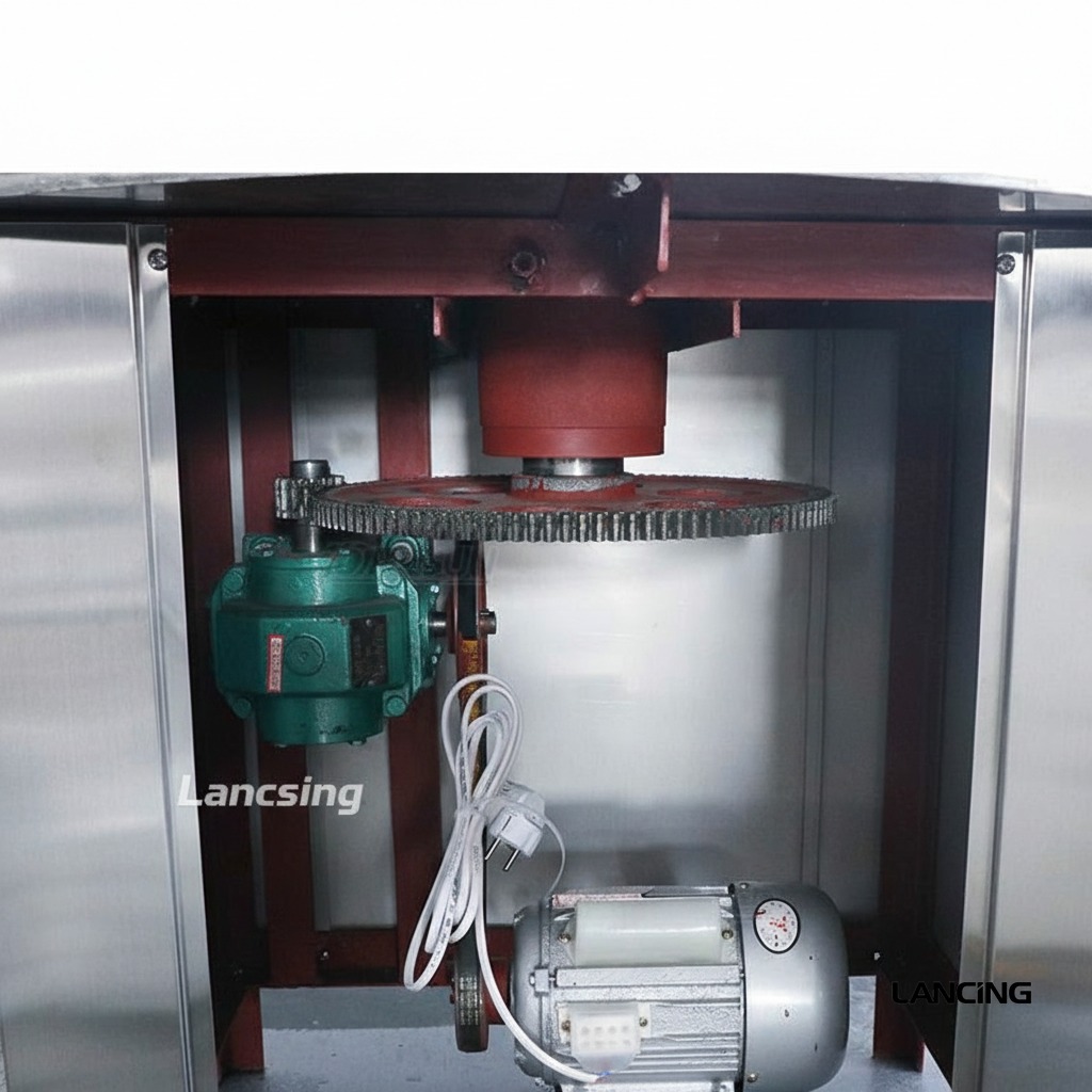 Rotary Small Semi Automatic Bottle Washing Machine view 2
