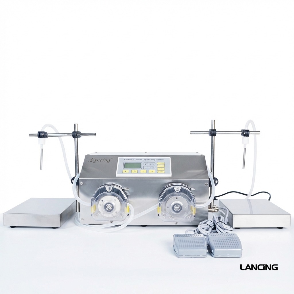 Dual Nozzle Liquid Weighing Filling Machine view 2