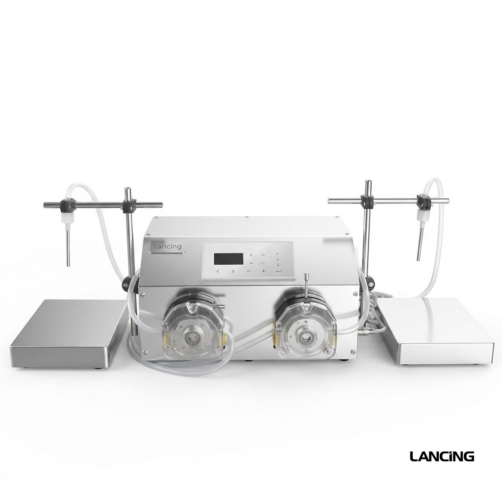 Dual Nozzle Liquid Weighing Filling Machine view 3