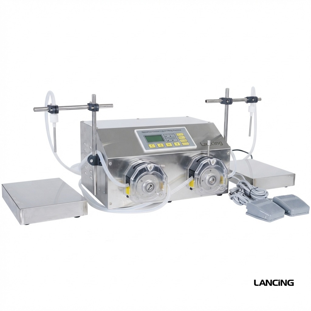Dual Nozzle Liquid Weighing Filling Machine view 4