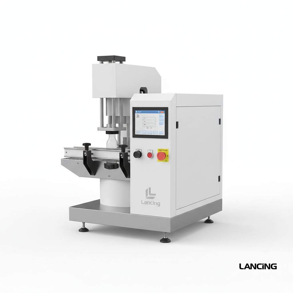Automatic Pneumatic Bottle Capping Machine view 2