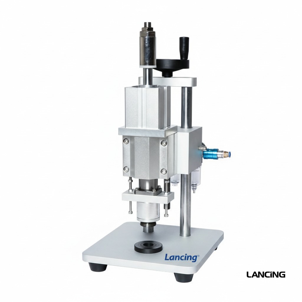 LU-PVC3 Pneumatic Vial Capping Machine