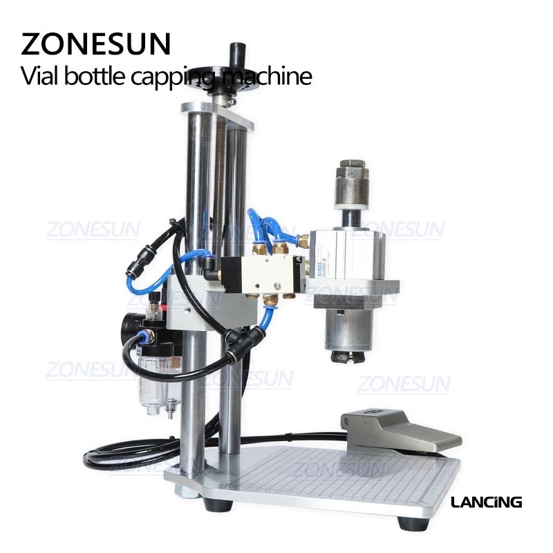 Pneumatic Vial Capping Machine view 2
