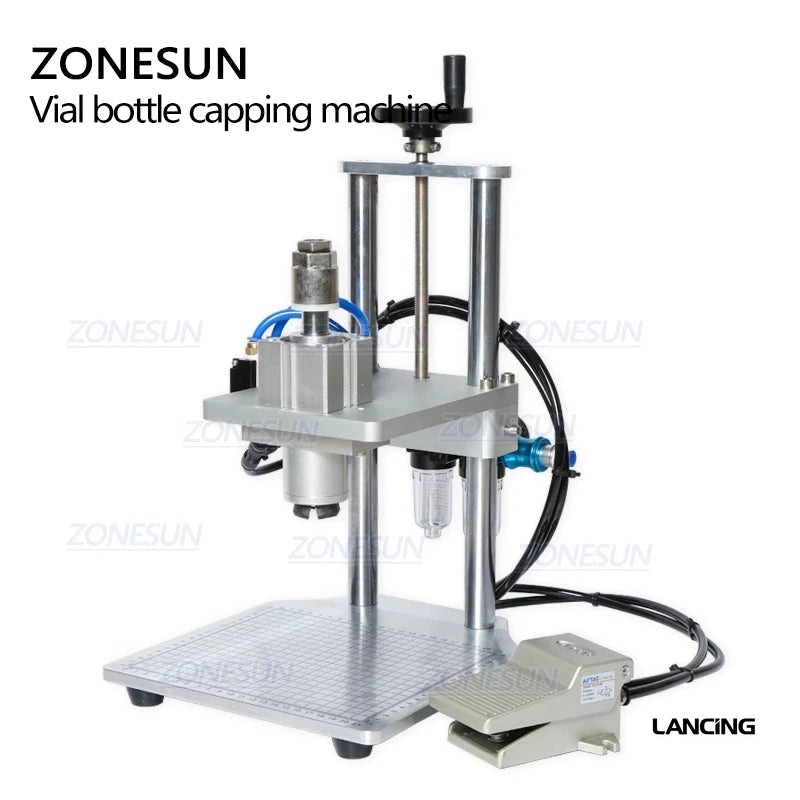 Pneumatic Vial Capping Machine view 4
