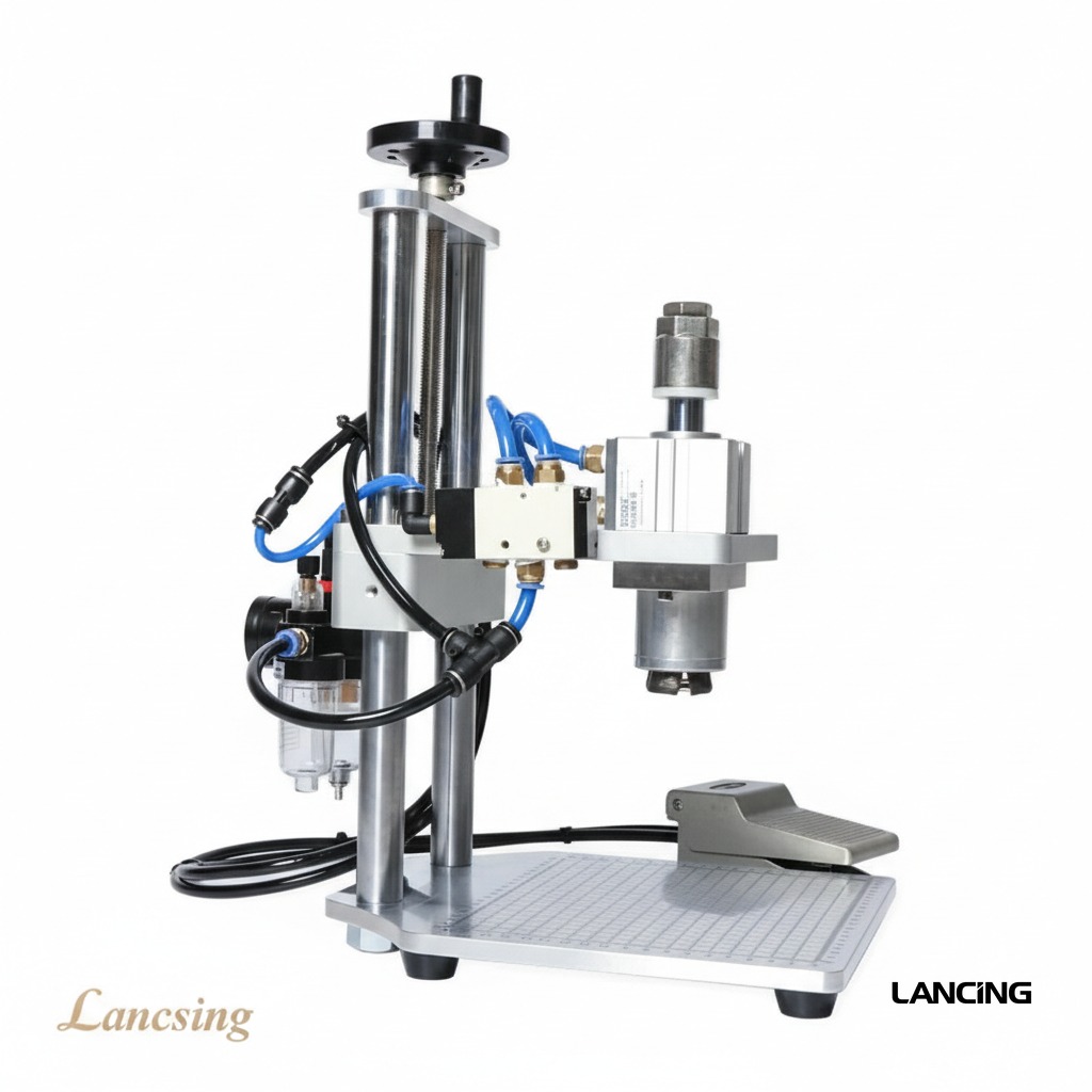 Pneumatic Vial Capping Machine view 2