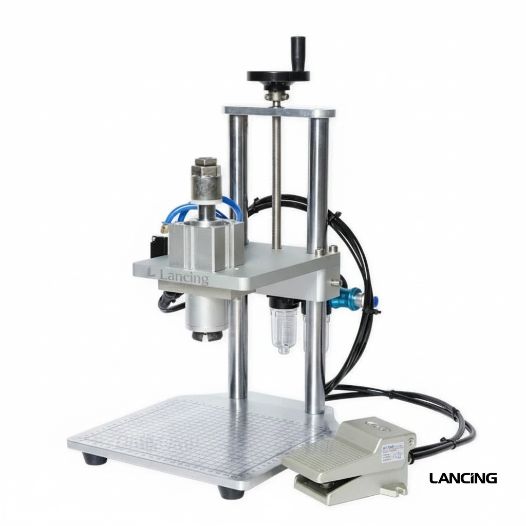 Pneumatic Vial Capping Machine view 4