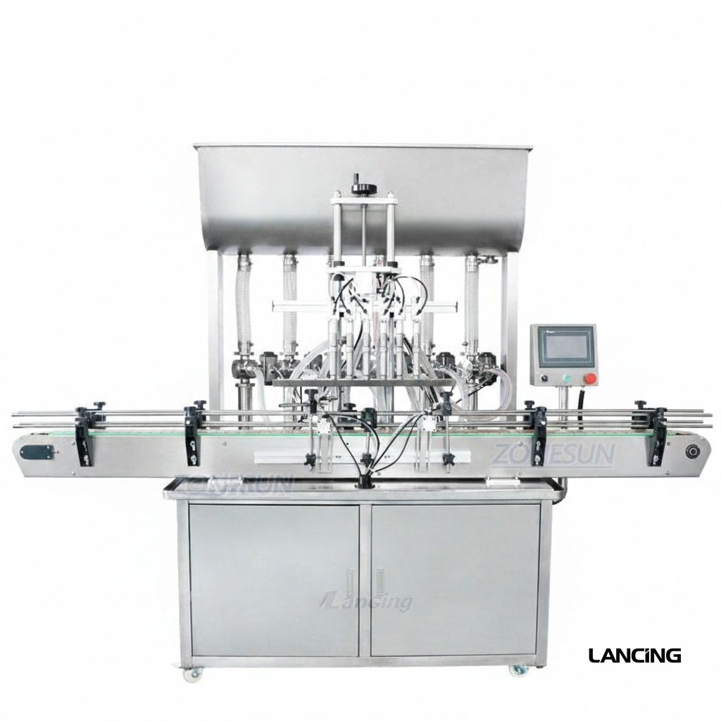 LU-YT6T-6P Pneumatic Piston Filling Machine view 4