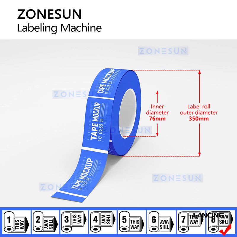 Barcode Overlay Labeling Machine view 2