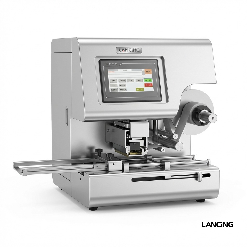 Real-time Print Thermal Flat Labeling Machine view 2