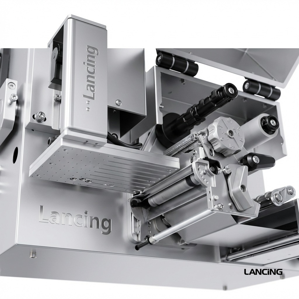 Real-time Print Thermal Flat Labeling Machine view 4