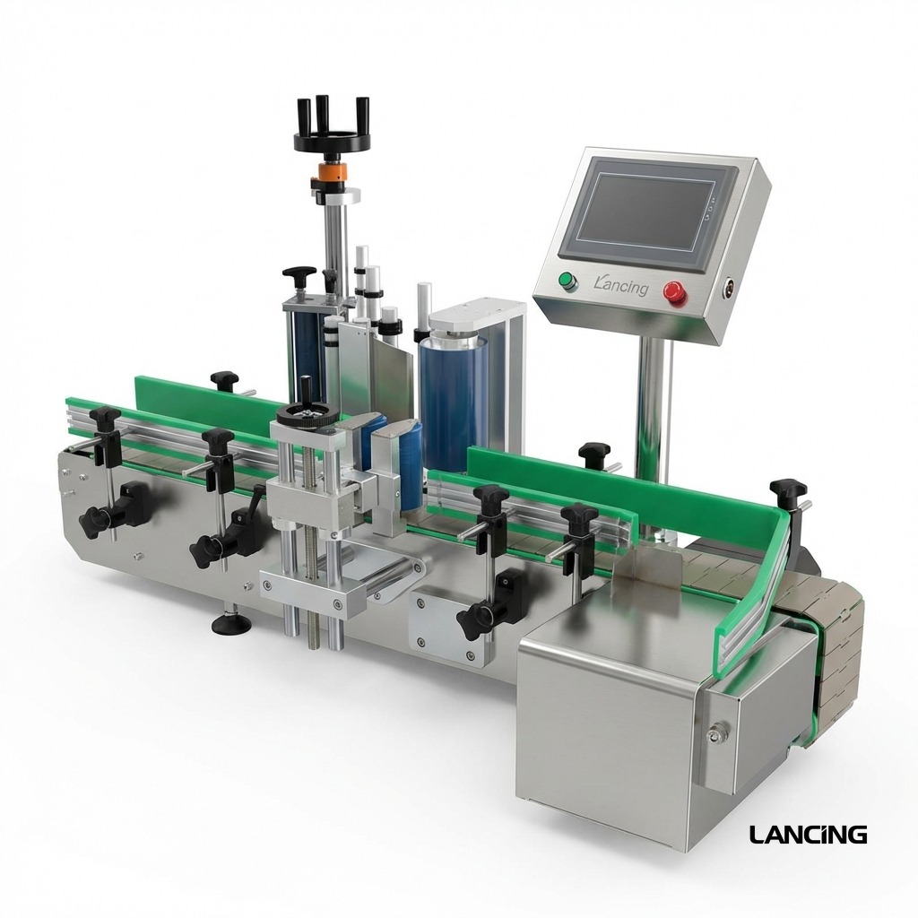 Round Bottle Labeling Machine view 2