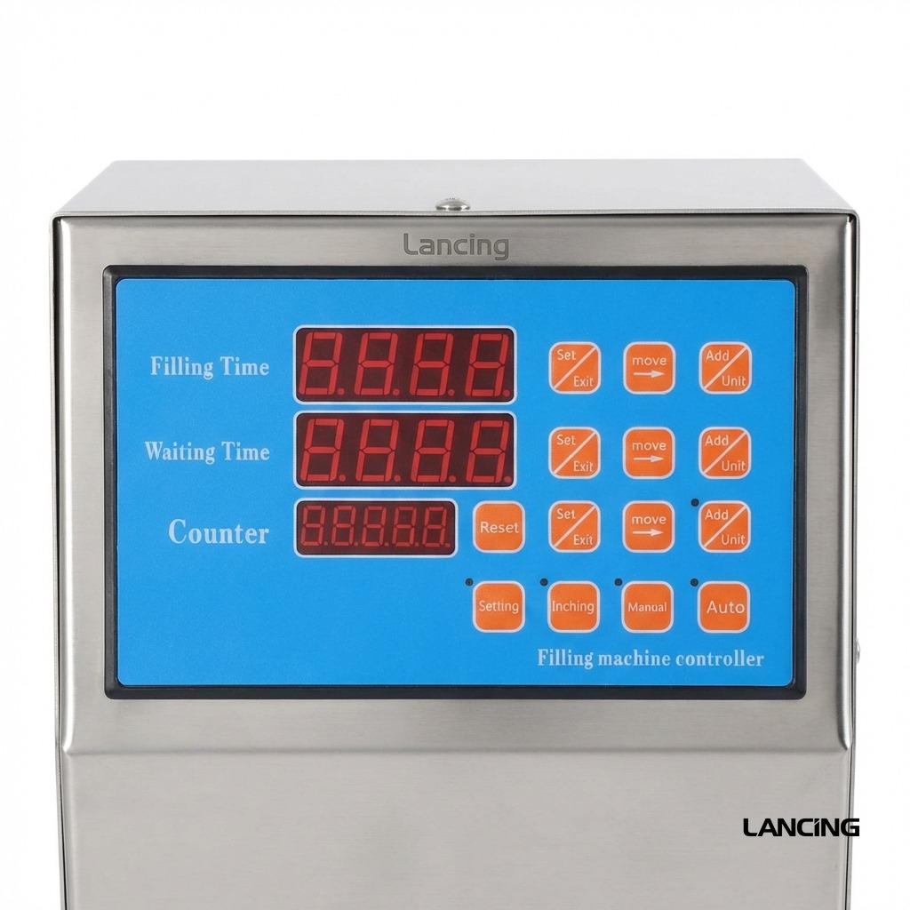 LU-YTPP2W Semi-automatic 2 Nozzles Peristaltic Pump Liquid Filling Machine view 2