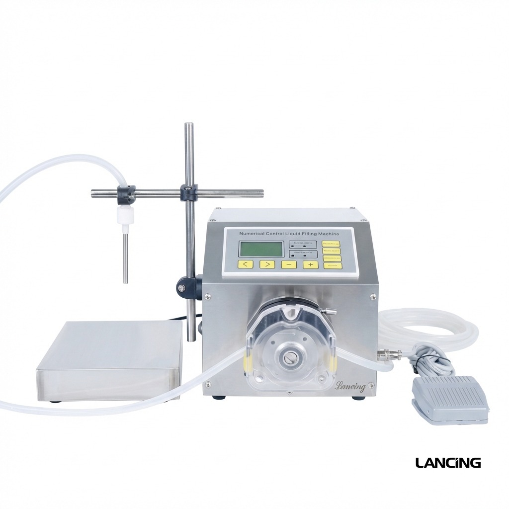 Semi-Auto Peristaltic Liquid Weighing Filling Machine view 2
