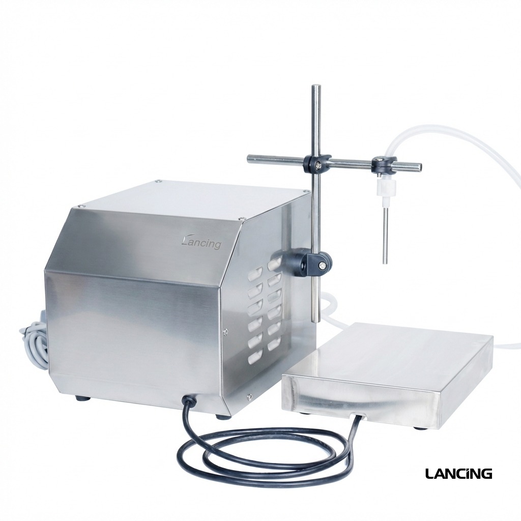 Semi-Auto Peristaltic Liquid Weighing Filling Machine view 3