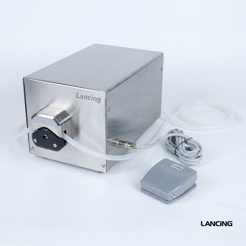 Semi-Auto Peristaltic Liquid Weighing Filling Machine view 4
