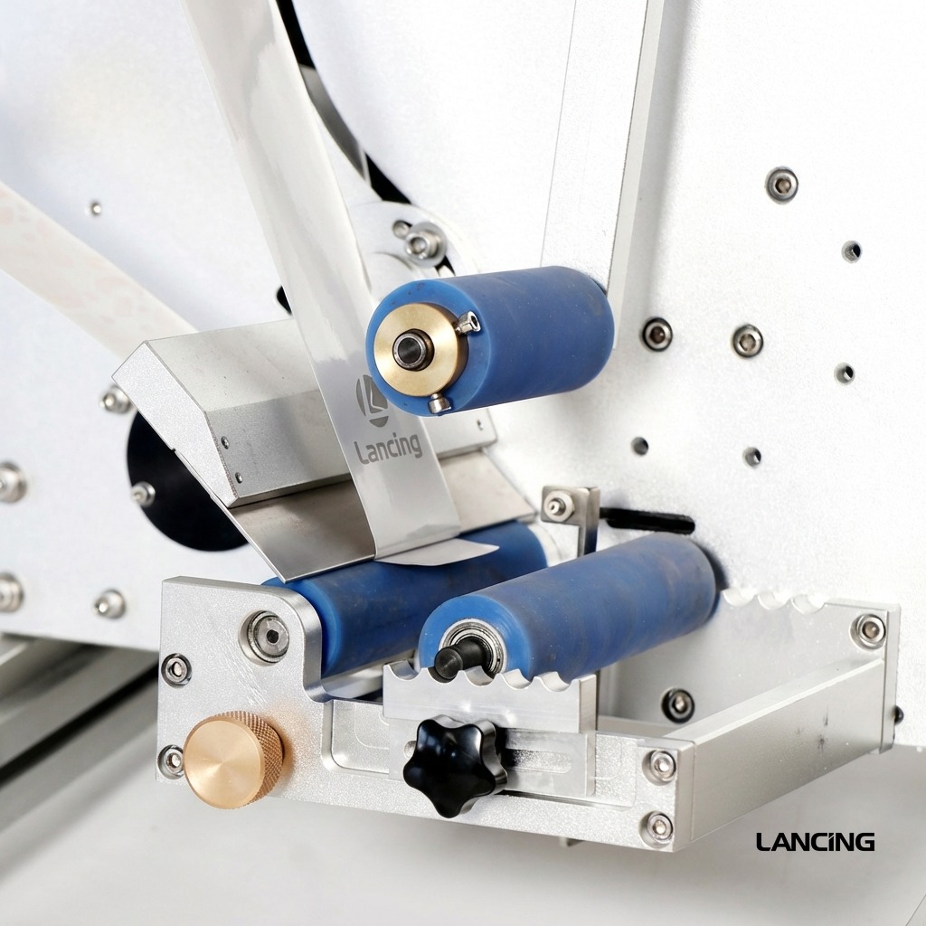 Double-Side Round Bottle Labeling Machine view 4