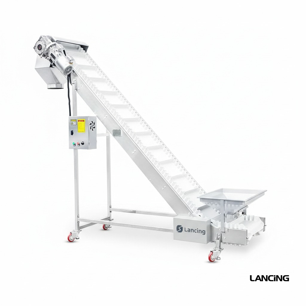 LU-SLJ2 Automatic Granule Feeding Machine for Food Line view 2