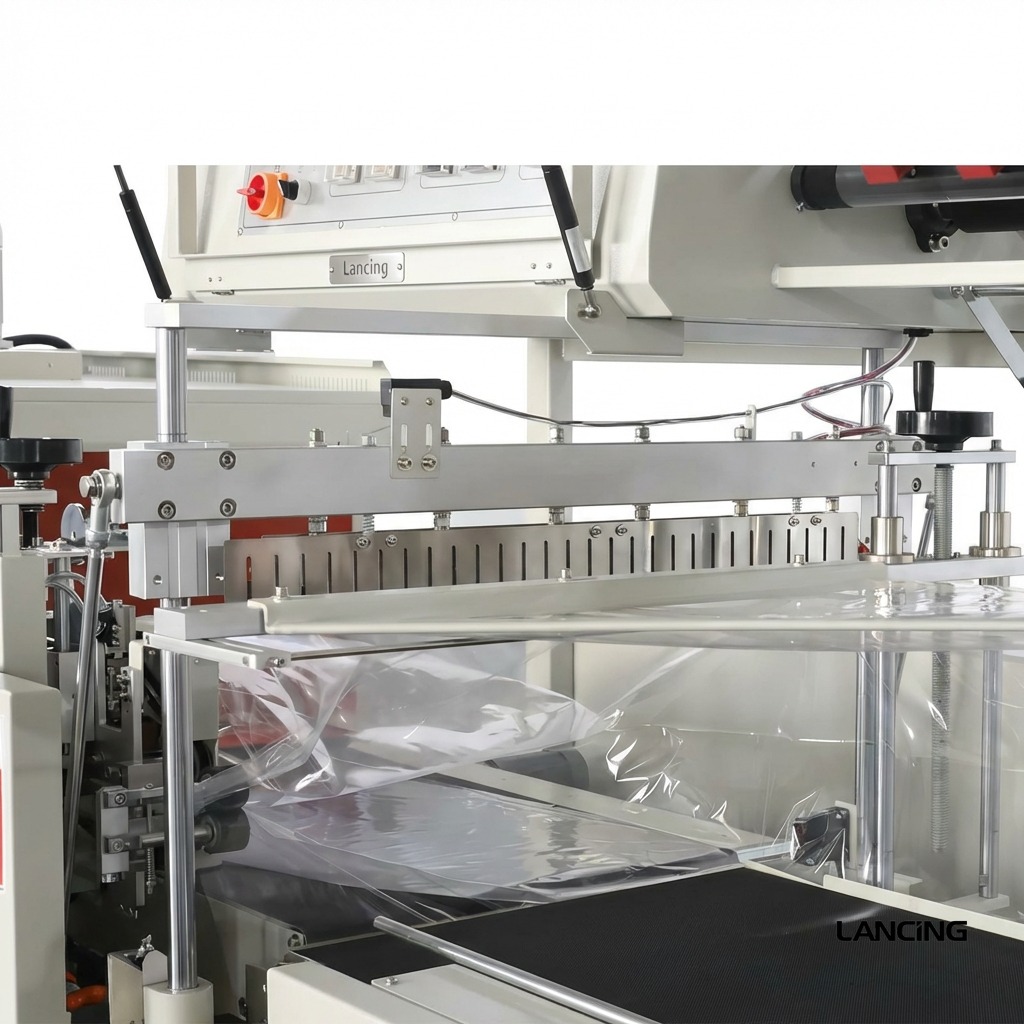 LU-SPL6 Automatic Heat Shrink Tunnel Shrinking Wrapping Machine view 4