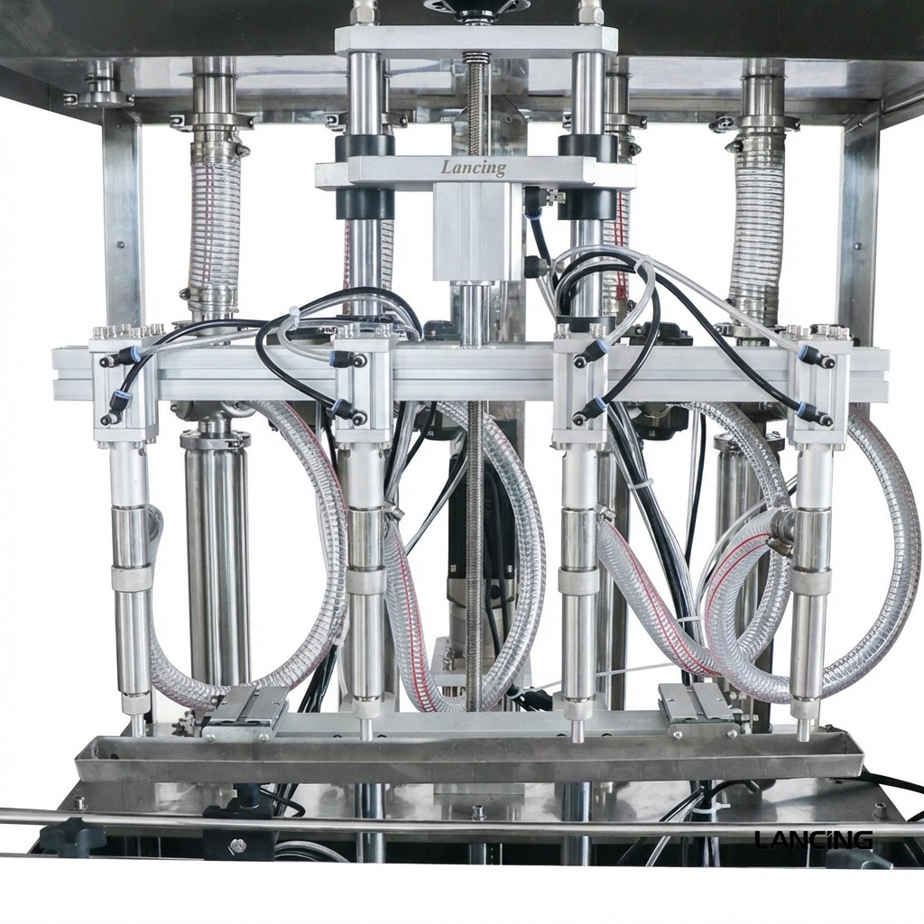 LU-SV4G 4-Nozzle Servo Paste Filling Machine view 2