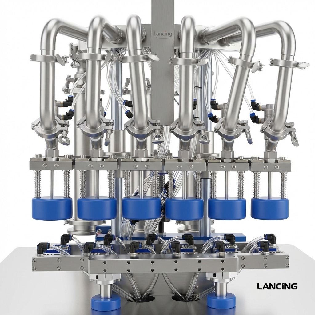 LU-SV6X High Speed Continuous Motion Liquid Filling Machine view 3