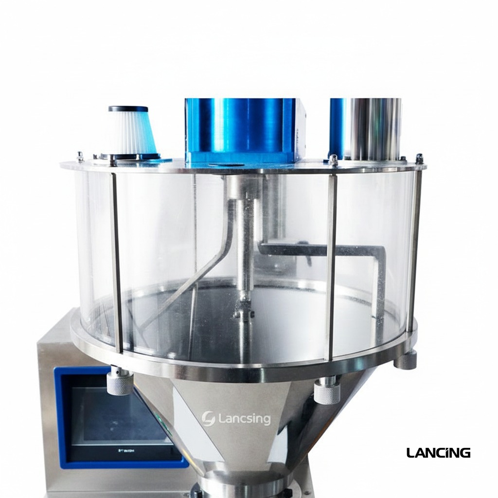 Tabletop Auger Filling Machine view 3