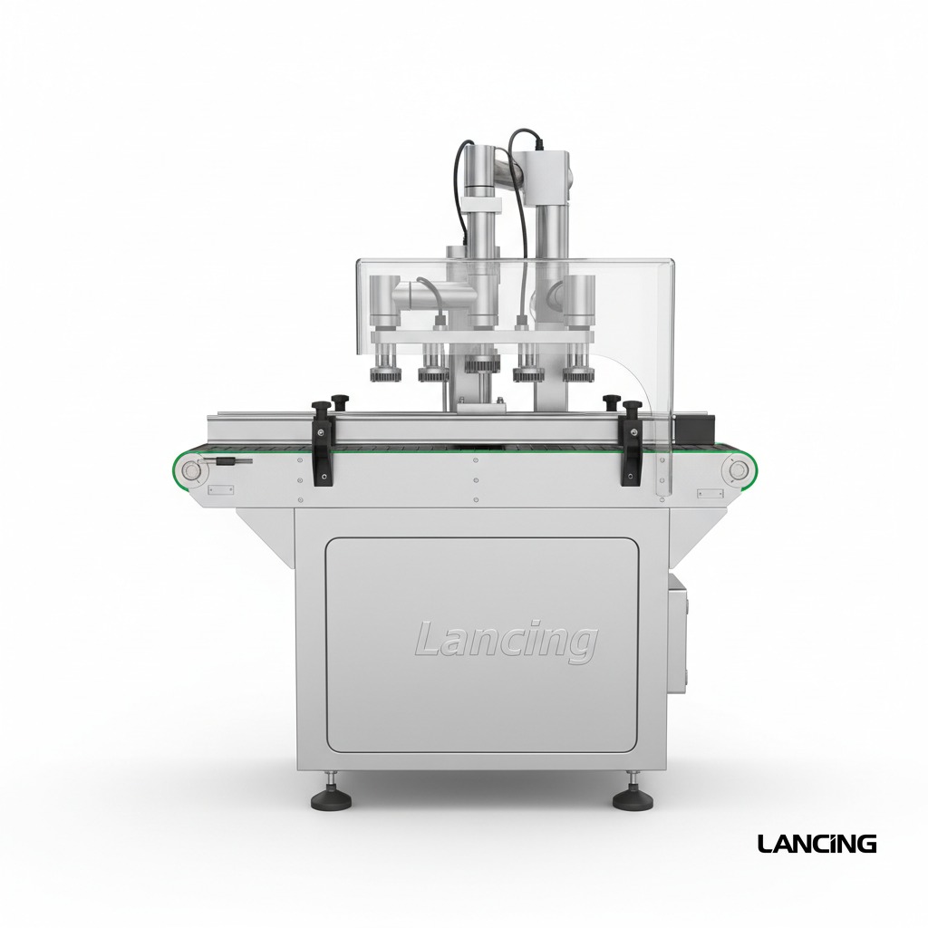 Tabletop Automatic Bottle Capping Machine view 4