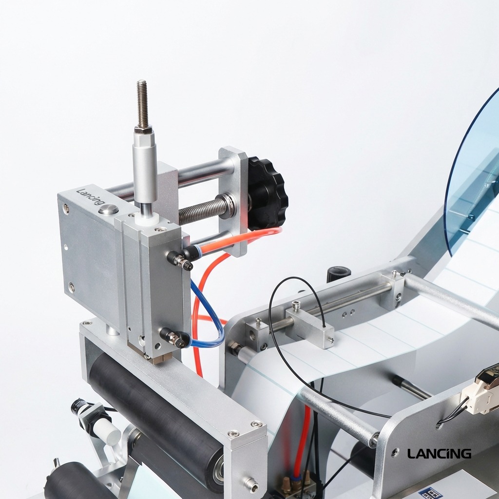 Semi-automatic Round Bottle Labeling Machine view 3