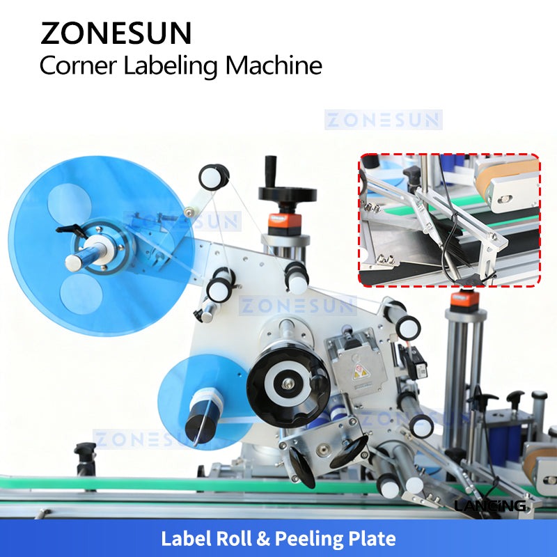 LU-TB833R2 High Speed Corner Labeling Machine view 3
