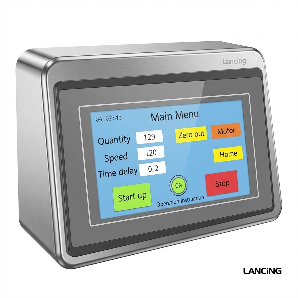 LU‑TBXP1 Flat Surface Sucker Feeding Plastic Bag Labeler view 2