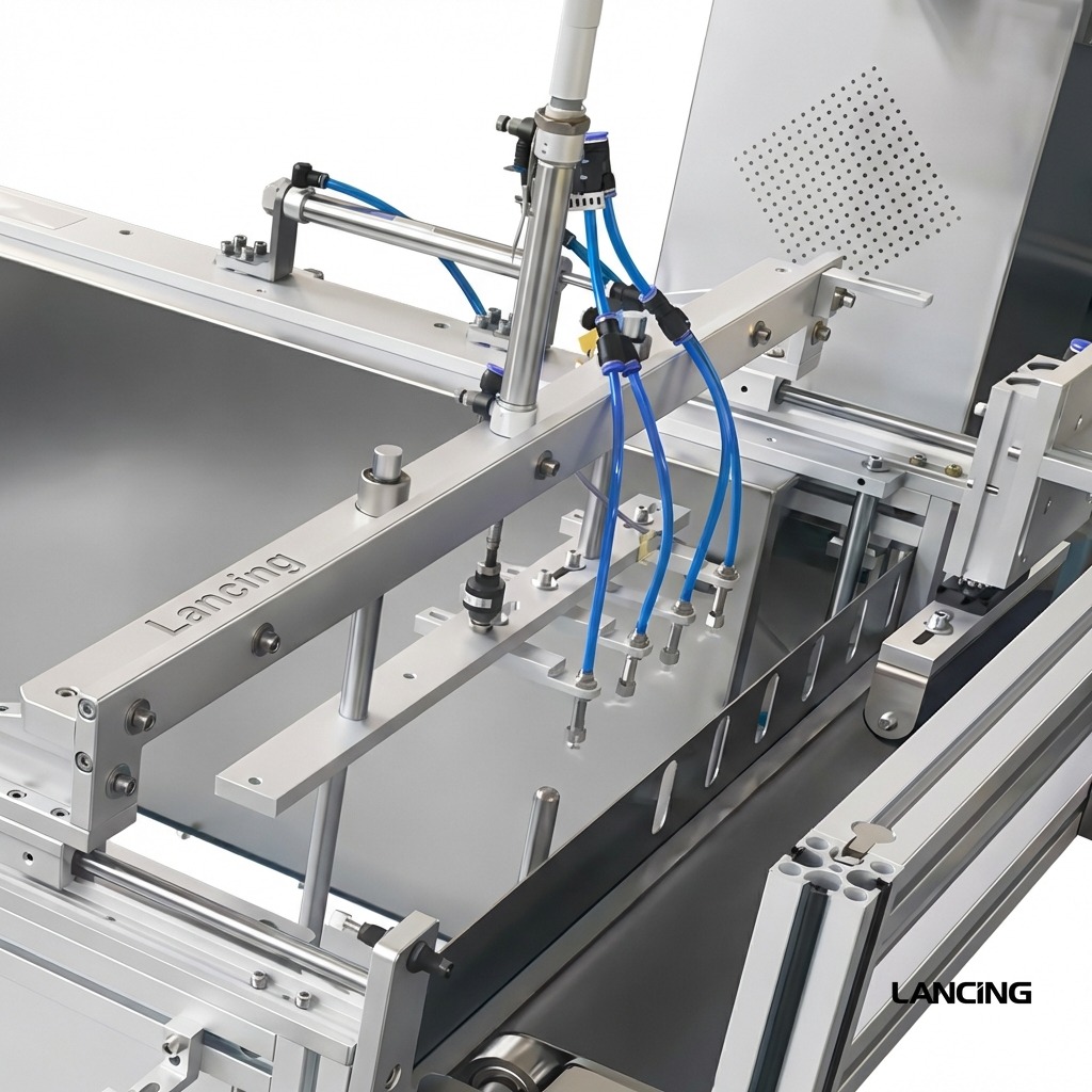LU‑TBXP1 Flat Surface Sucker Feeding Plastic Bag Labeler view 3