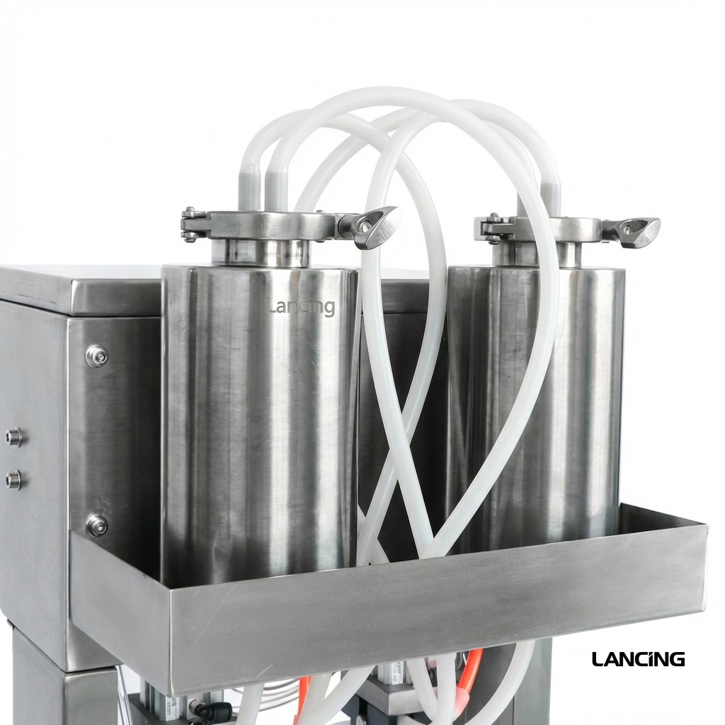Pneumatic Vacuum Liquid Filling Machine view 2