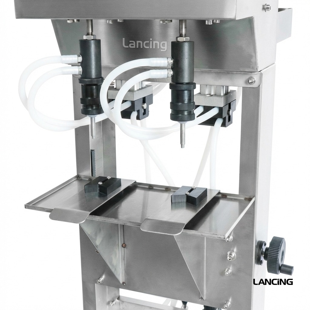 Pneumatic Vacuum Liquid Filling Machine view 3