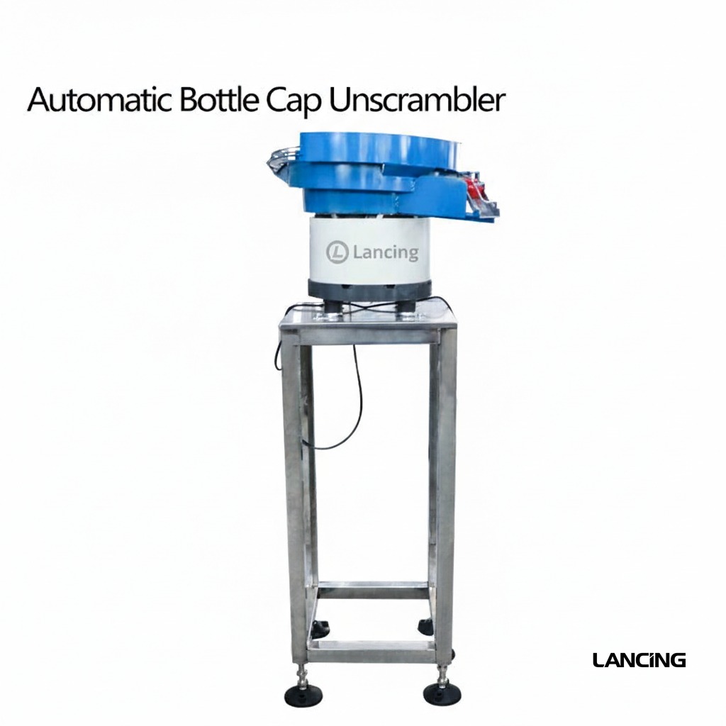 Automatic Bottle Cap Unscrambler For Production Line view 4