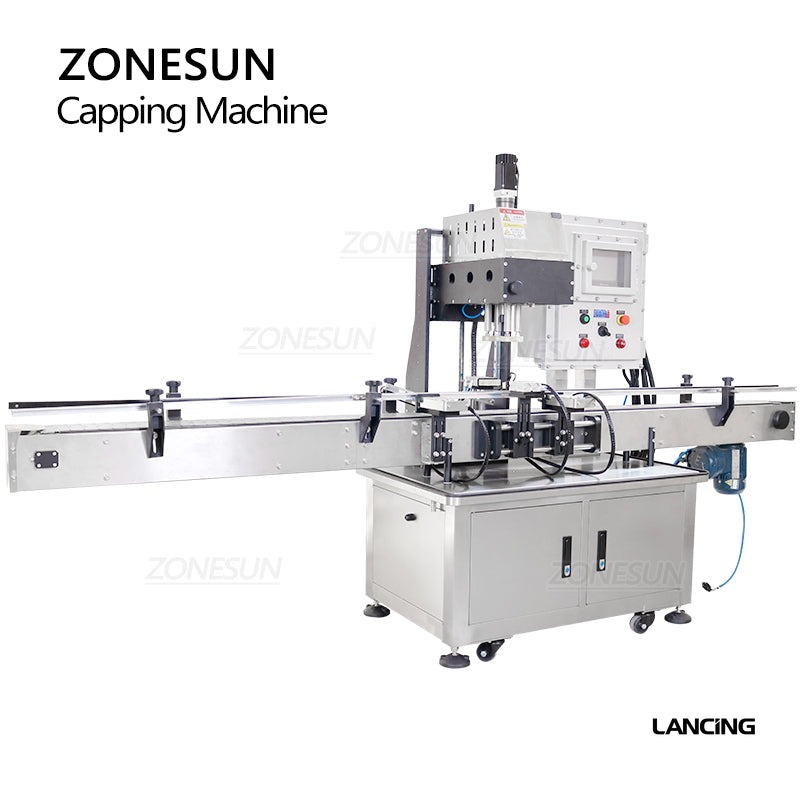 LU-VTCM1 Explosion-Proof Automatic Spray Bottle Capper view 2