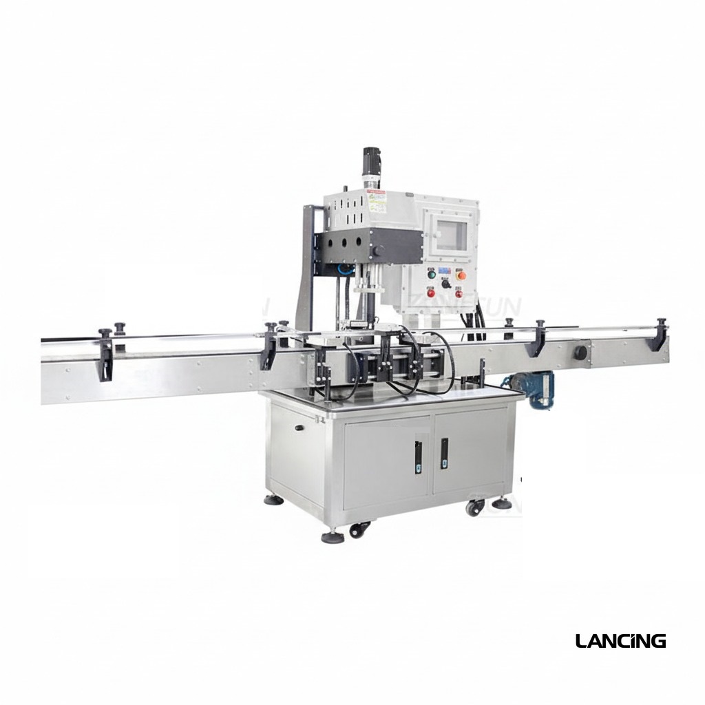 LU-VTCM1 Explosion-Proof Automatic Spray Bottle Capper view 2