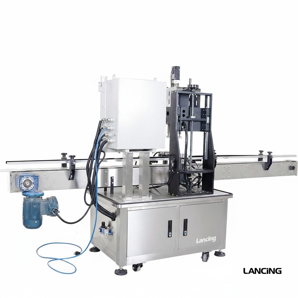 LU-VTCM1 Explosion-Proof Automatic Spray Bottle Capper view 4