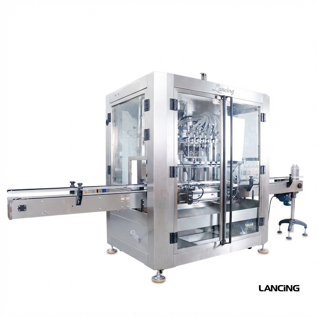 LU-VTFM1 Explosion-Proof 6-Head Liquid Paste Filling Machine view 3