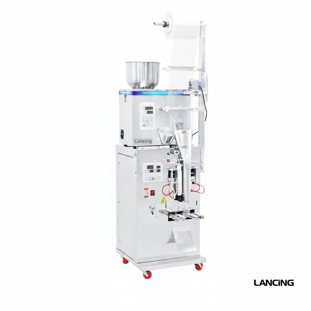 Weighing Powder Filling And Three Side Sealing Machine view 2